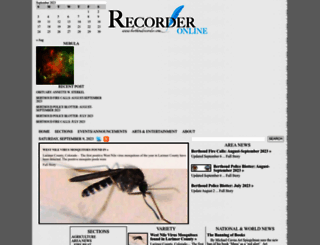 berthoudrecorder.com screenshot