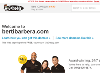 bertibarbera.com screenshot