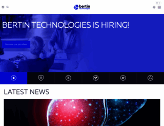 bertin-technologies.com screenshot