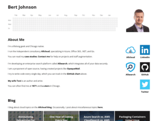 bertjohnson.com screenshot