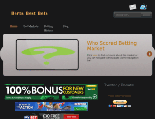 bertsbestbets.co.uk screenshot