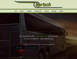 bertsch-reisen.de screenshot