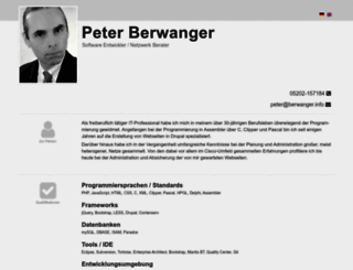berwanger.info screenshot