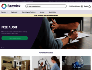 berwickcare.co.uk screenshot