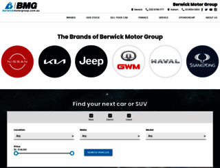 berwickmotorgroup.com.au screenshot