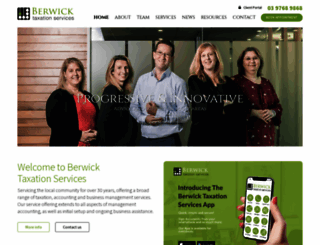 berwicktax.com.au screenshot