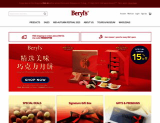 berylschocolate.com.my screenshot