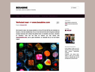 besabine.wordpress.com screenshot