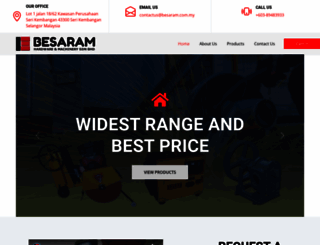 besaram.com.my screenshot