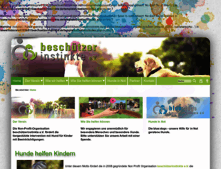 beschuetzer-instinkte.com screenshot