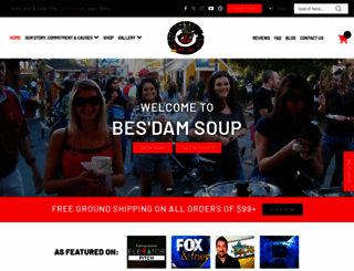 besdamsoup.com screenshot