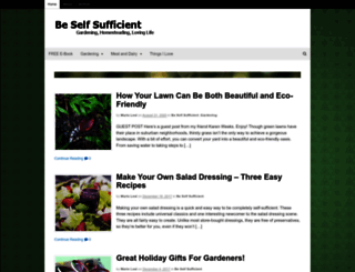 beselfsufficient.net screenshot