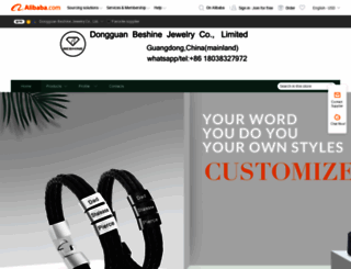 beshinejewelry.en.alibaba.com screenshot