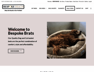 bespokebrats.co.za screenshot