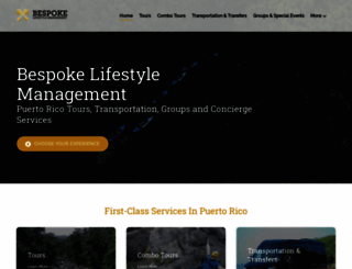 bespokeconcierge.com screenshot