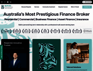 bespokefinancialadvisory.com.au screenshot