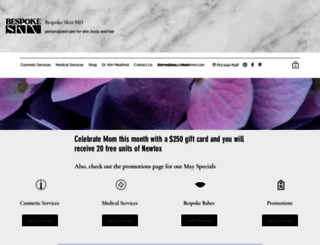 bespokeskinmd.com screenshot