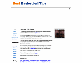 best-basketball-tips.com screenshot