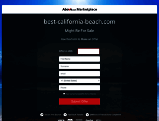 best-california-beach.com screenshot