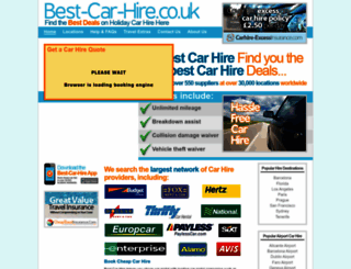 best-car-hire.co.uk screenshot