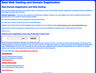 best-domain-hosting.co.uk screenshot