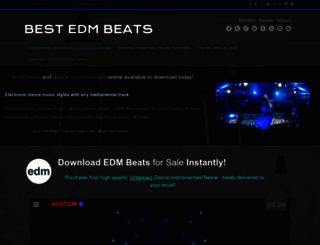 best-edm-beats.com screenshot