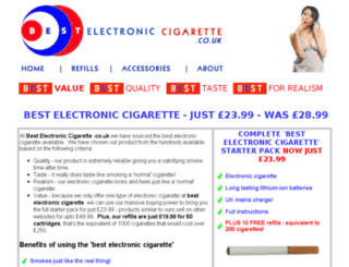 best-electronic-cigarette.co.uk screenshot