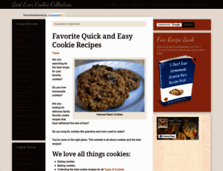 best-ever-cookie-collection.com screenshot