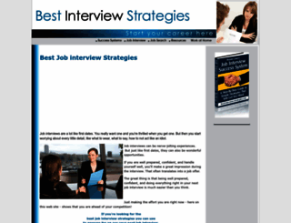 best-interview-strategies.com screenshot