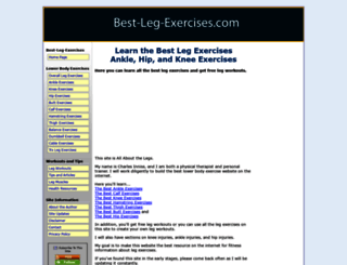 best-leg-exercises.com screenshot