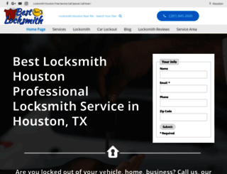 best-locksmith-houston.com screenshot