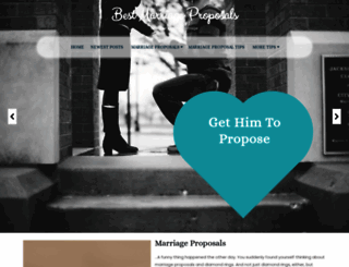 best-marriage-proposals.com screenshot