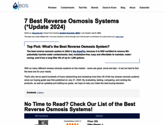 best-osmosis-systems.com screenshot