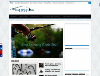 best-spinningreels.com screenshot