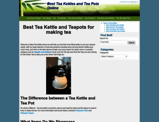 best-teakettle.com screenshot