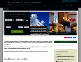 best-western-spaander.hotel-rez.com screenshot