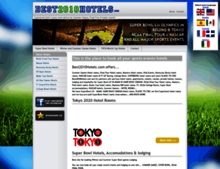 best2010hotels.com screenshot