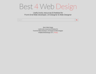best4webdesign.com screenshot