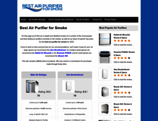 bestairpurifierforsmoke.com screenshot