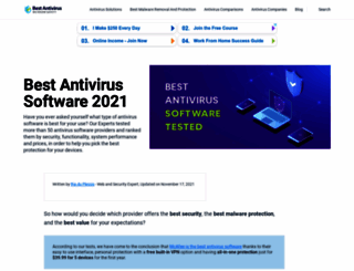 bestantivirus.com screenshot