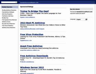 bestantivirussoftware.com screenshot