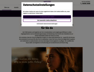 bestattungsinstitutwernecke.de screenshot