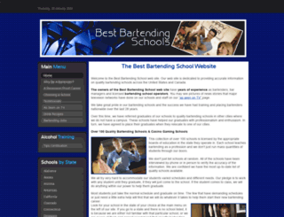 bestbartendingschool.com screenshot
