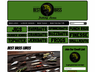 bestbassfishinglures.com screenshot