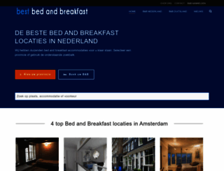 bestbedandbreakfast.nl screenshot