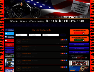 bestbikerbars.com screenshot