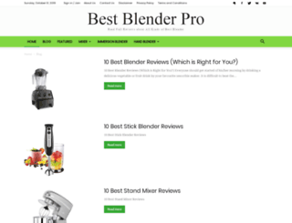 bestblenderpro.com screenshot