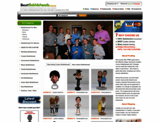 bestbobbleheads.com.au screenshot