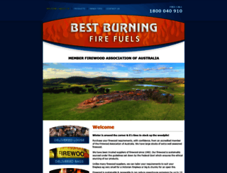 bestburningfirefuels.com.au screenshot