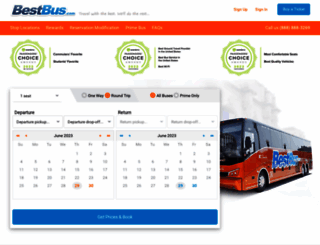 bestbus.com screenshot